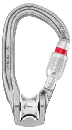 Mosquetón con polea Petzl Rollclip Z