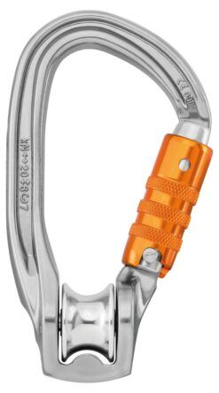 Mosquetón con polea Petzl Rollclip Z