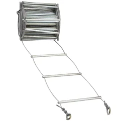 escalera metálica de acero galvanizado